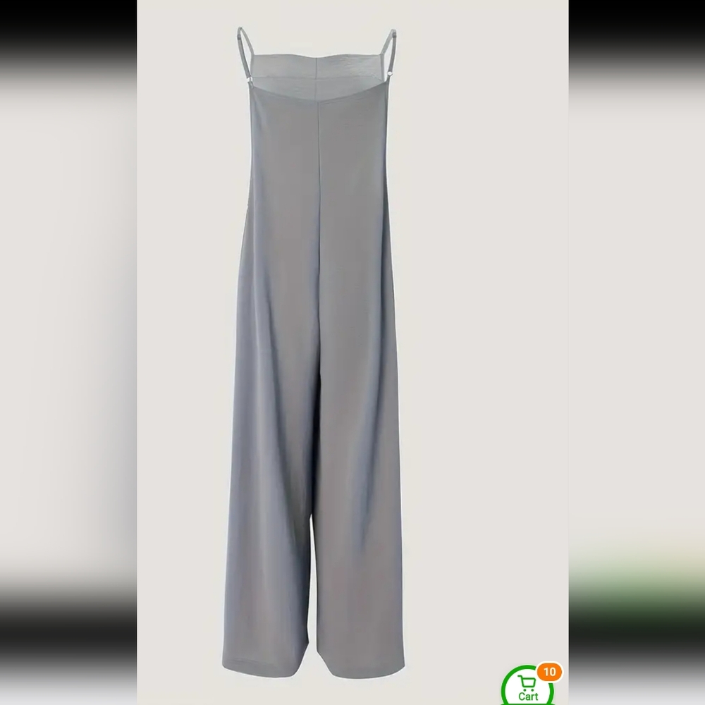 Casual Wide-Leg Jumpsuit - Picture 5 of 5